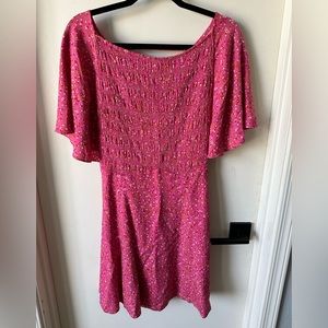NWT Free People Women's Florence Lace-Up-Back Mini Dress